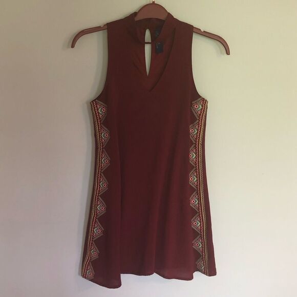Blue Rain Tribal summer dress size XS - Picture 1 of 6